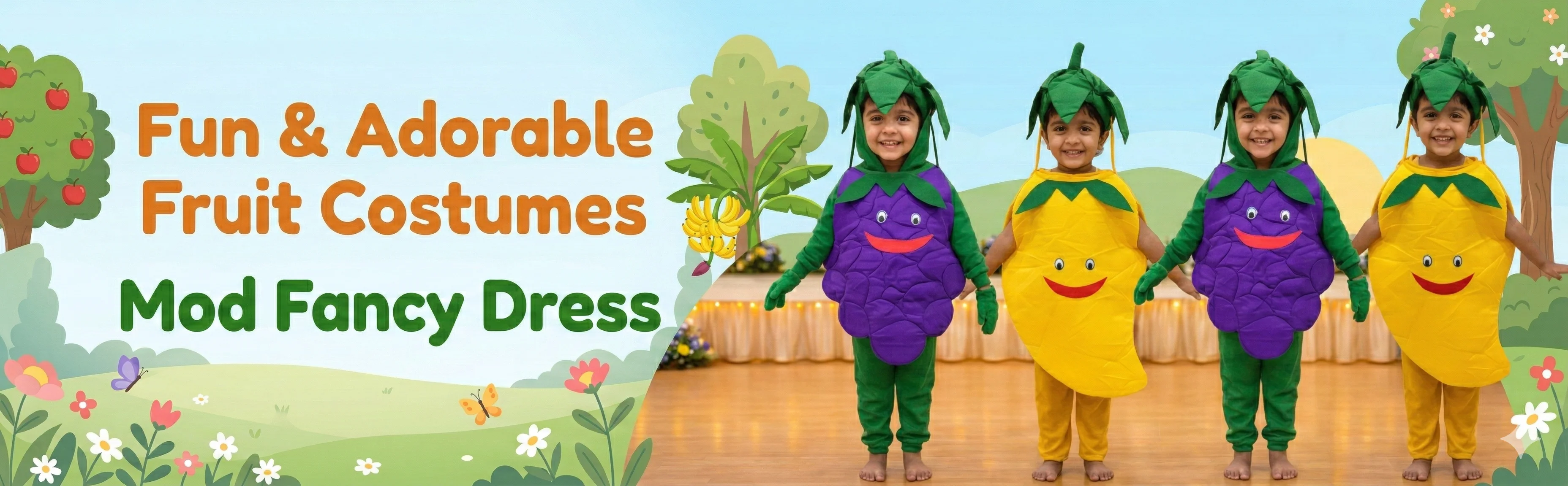 Fruits & Vegetables Fancy Dress