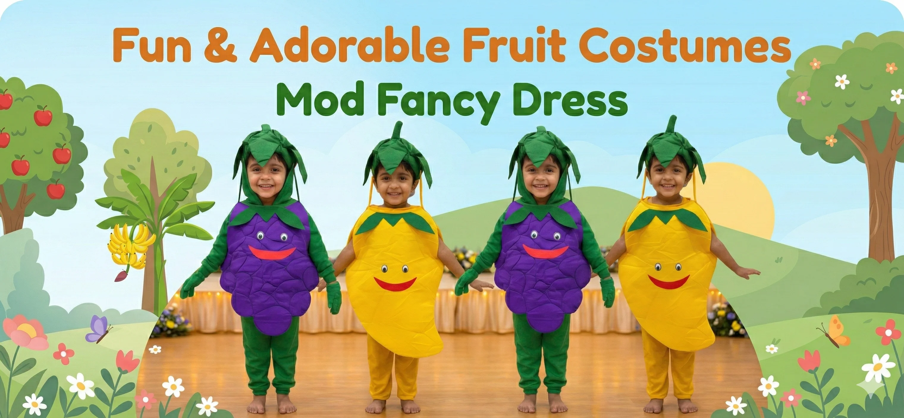 Fruits & Vegetables Fancy Dress