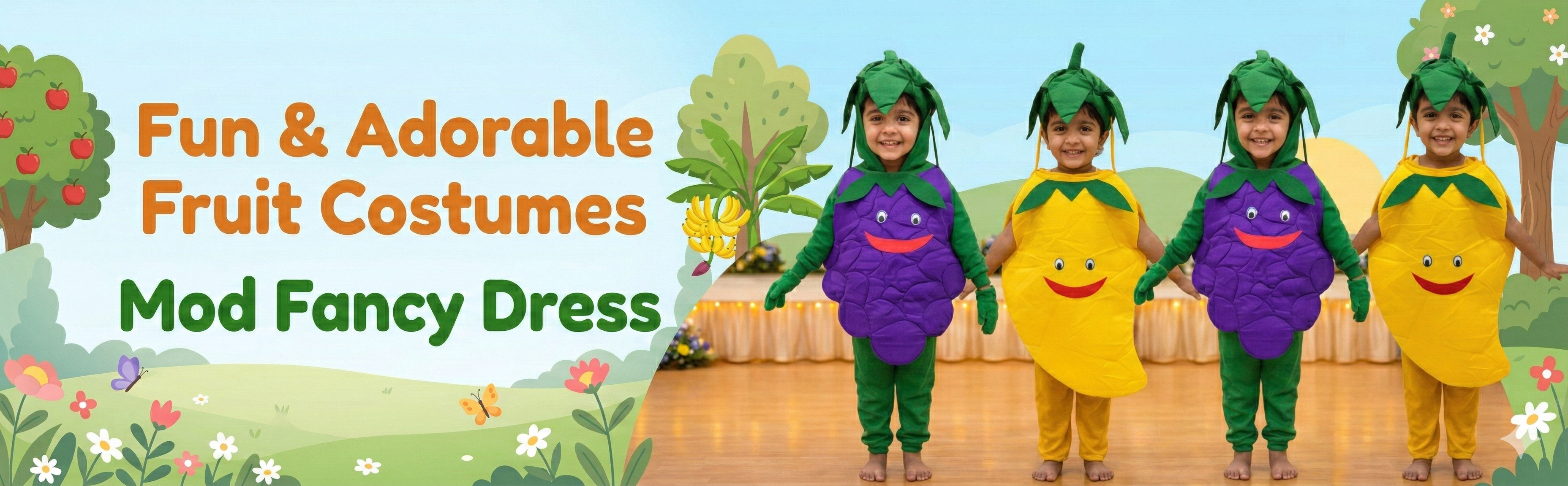 Fruits & Vegetables Fancy Dress