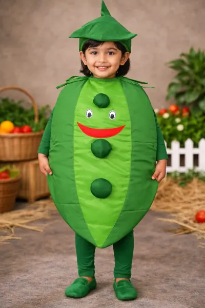 Pea Fancy Dress – Vegetable Costumes, Mod Fancy Dress Delhi