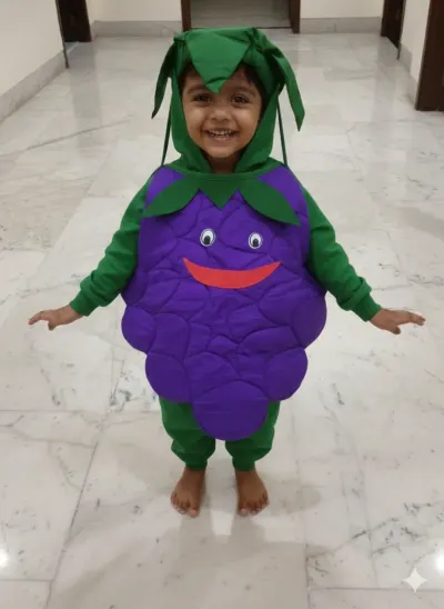 Grapes Fancy Dress – Fruit Costumes, Mod Fancy Dress Delhi