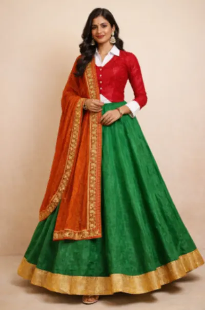 Kumaoni Dress Fancy Dress costume - photo 1 - Mod Fancy Dress, Delhi NCR