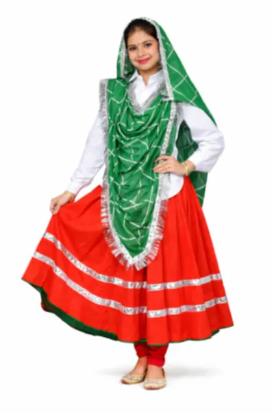 Red Haryanvi Lehnga Fancy Dress fancy dress costume - buy or rent in Delhi NCR