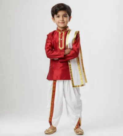 Bengali Boy Fancy Dress – States Fancy Dress, Mod Fancy Dress Delhi