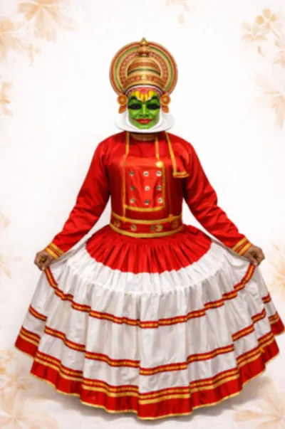 Kathakali Fancy Dress for kids – Folk Dance Dress, Mod Fancy Dress Delhi