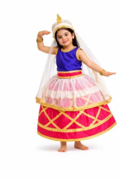 Manipur Fancy Dress – Manipuri Dance Costume, Mod Fancy Dress Delhi