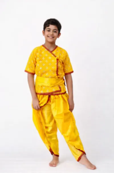 Krishna Yellow Dhoti Kurta Fancy Dress fancy dress costume - buy or rent in Delhi NCR
