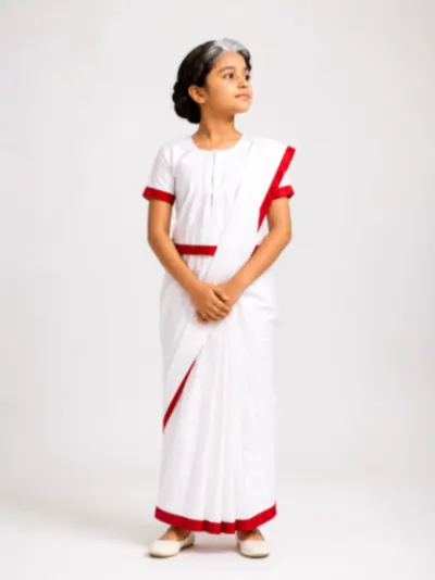 Indira Gandhi Fancy Dress Costume – Independence Day Dress, Mod Fancy Dress Delhi
