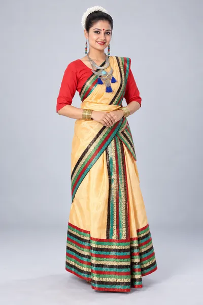 Bihu Mekhla Chador Fancy Dress Costumes fancy dress costume