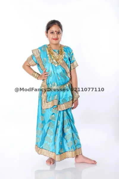 Indian Saree Fancy Dress Costume fancy dress costume