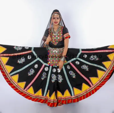 Kalbelia Dance Dress Costume Fancy Dress – Rajasthani Dress, Mod Fancy Dress Delhi