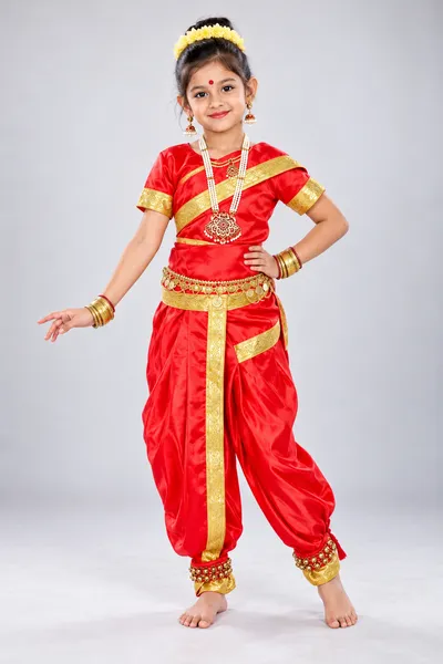 Lavani Saree Fancy Dress Costume Red fancy dress costume