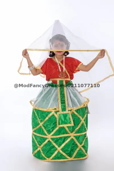 Manipuri Dance Costume