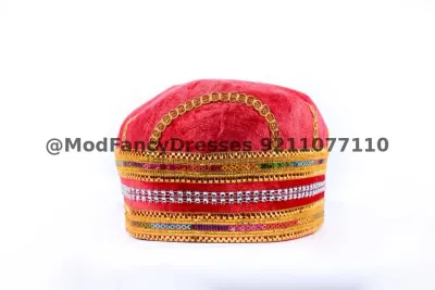Mughal Fancy Pagdi Mughal Pagdi Fancy Dress – view 3, Accessories, Mod Fancy Dress Delhi