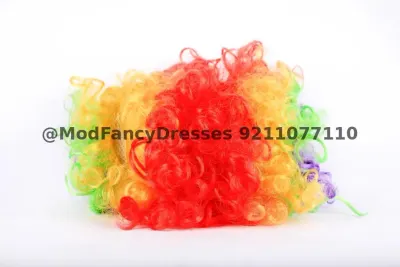 Multi Color Joker Wig Fancy Dress fancy dress costume