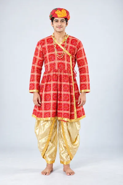 Rajasthani Dance Fancy Dress For Men – Rajasthani Dress, Mod Fancy Dress Delhi