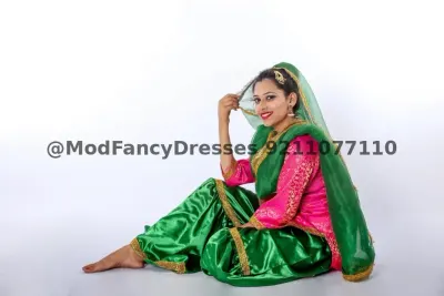 Sharara Dance Fancy Dress For Girl fancy dress costume