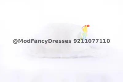 White Color Baby Cap For Kids Fancy Dress fancy dress costume