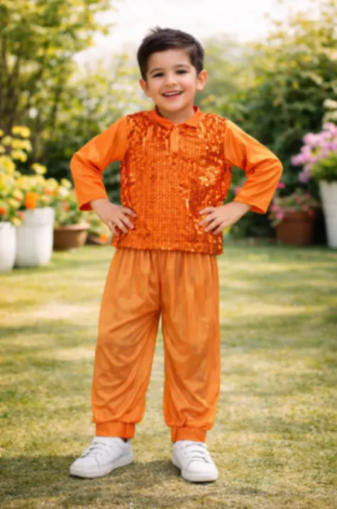 Orange Sequence Fancy Dress fancy dress costume - buy or rent in Delhi NCR