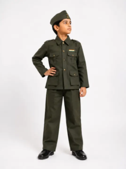 Subhash Chander Bose Fancy Dress for kids – Independence Day Dress, Mod Fancy Dress Delhi