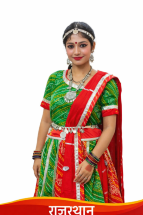 Rajasthani Lehenga Fancy Dress Main Image
