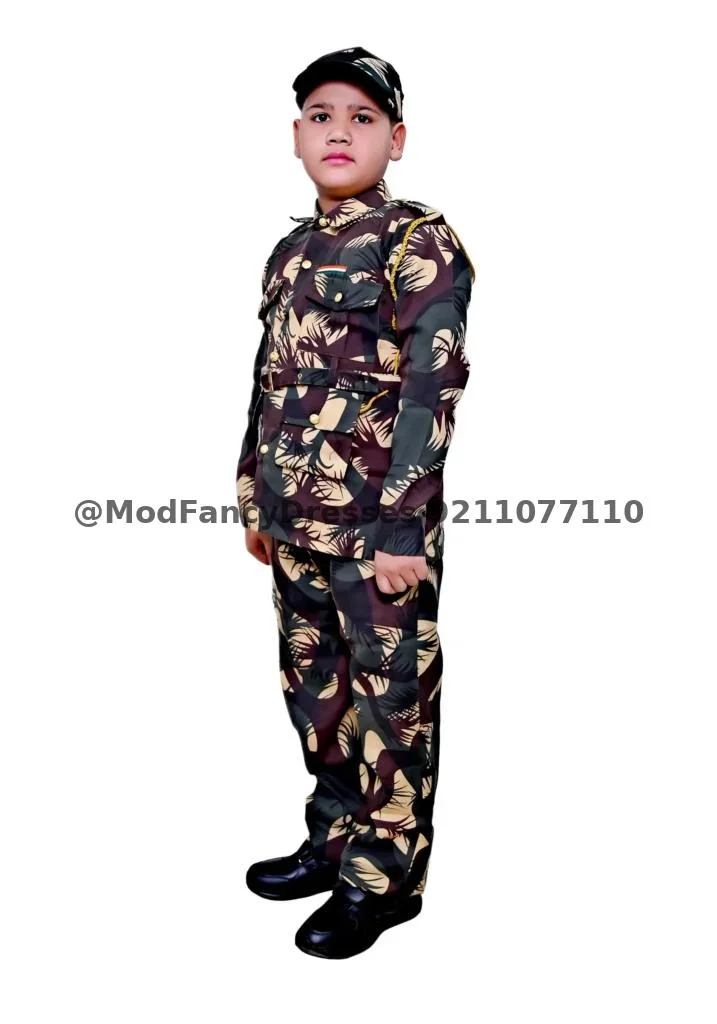 Army Fancy Dress Costume Kargil Print Thumbnail