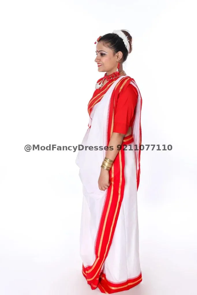 Bengali Saree Fancy Dress Costume Thumbnail
