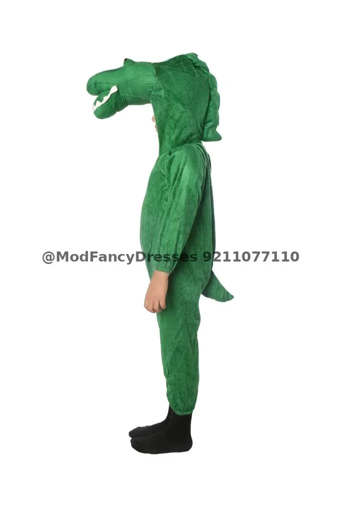 Crocodile Fancy Dress Animal Costume For Kids Thumbnail