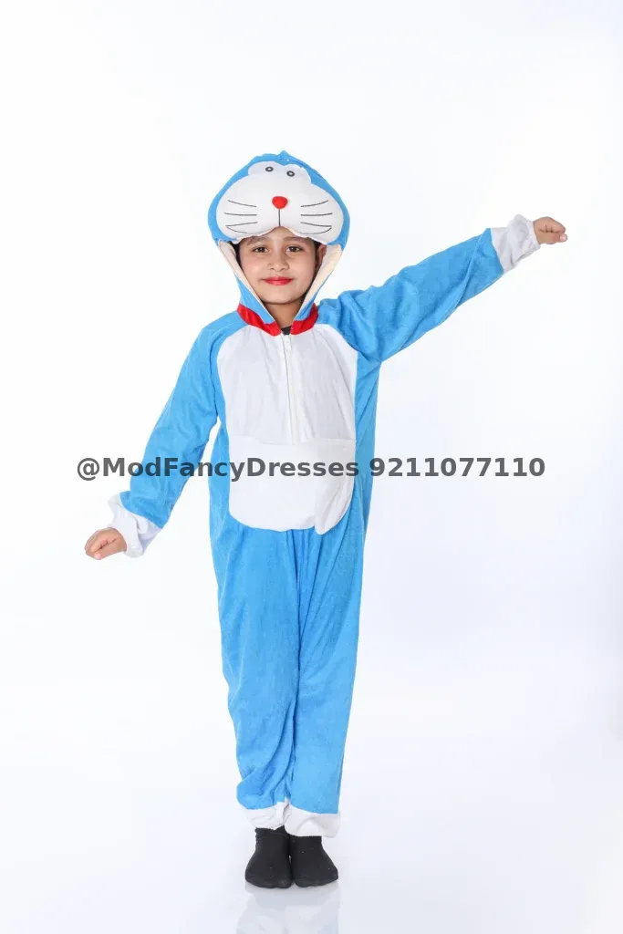 Doraemon Fancy Dress Costume