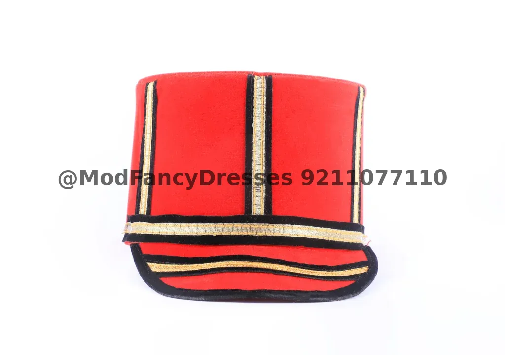 Freedom Fighter Mangal Pandey Red Hat Cap