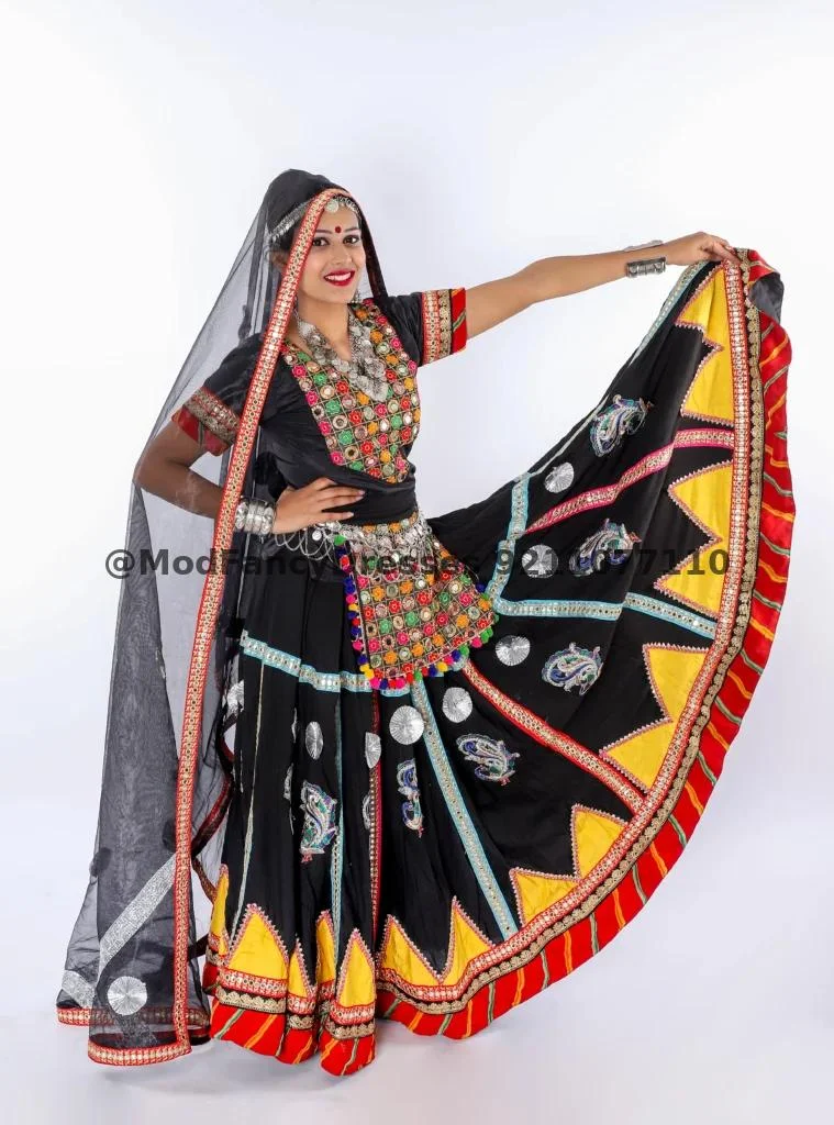 Kalbelia Dance Dress Costume Thumbnail