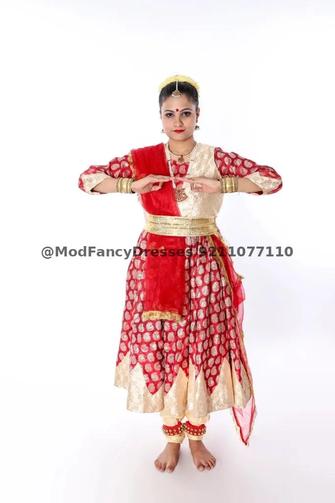 Kathak Dance Anarkali Fancy Dress Thumbnail