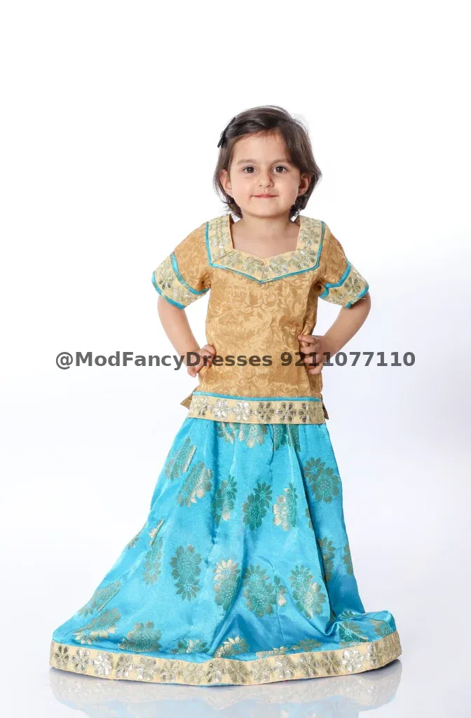 Kids Lehenga Fancy Dress Costume