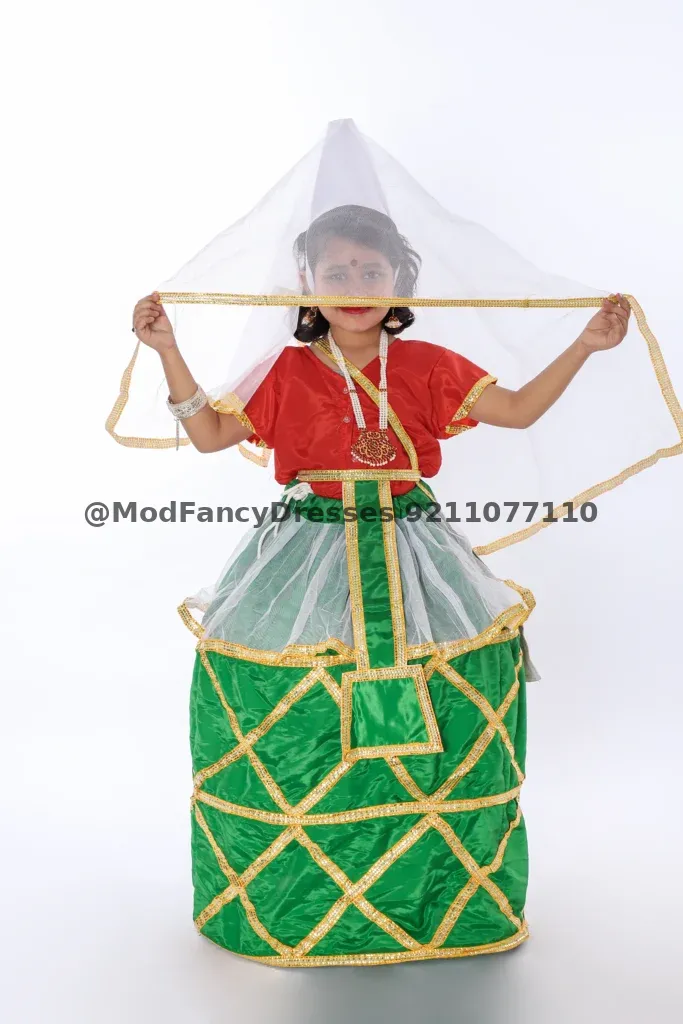 Manipuri Dance Costume