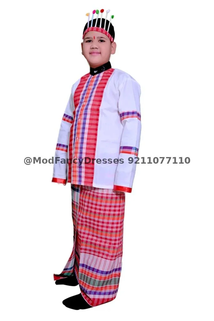 Mizoram Fancy Dress Costume For Boy Thumbnail