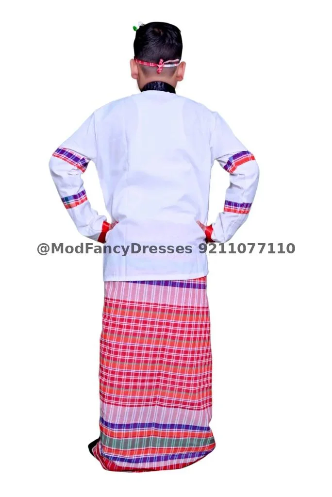 Mizoram Fancy Dress Costume For Boy Thumbnail