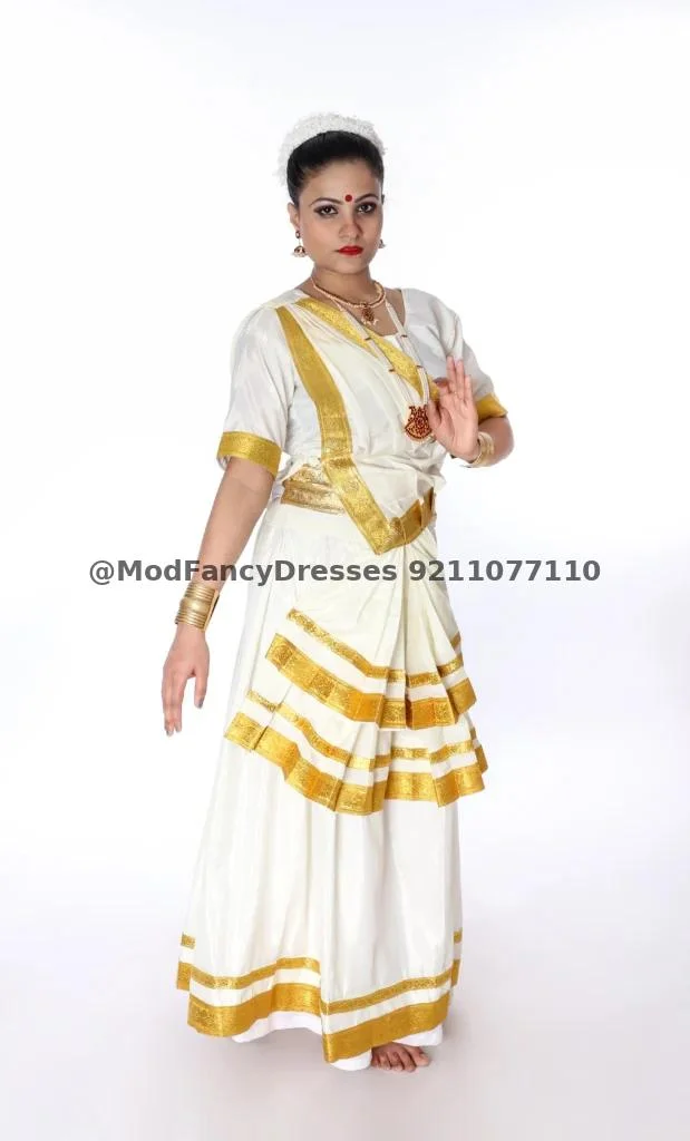 Mohiniyattam Indian Dance Costumes Thumbnail
