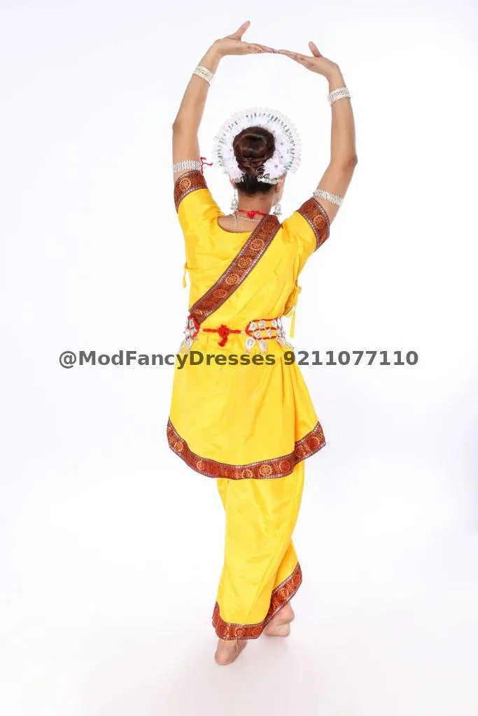 Odissi Dance Fancy Dress Costume Thumbnail