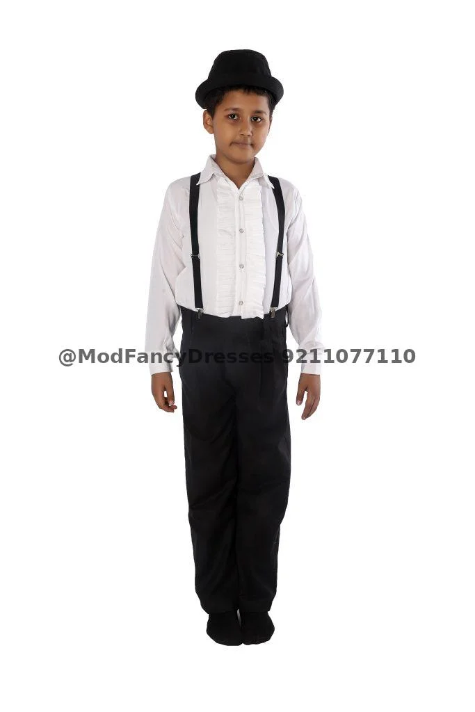 Pant Shirt And Gallace Western Dance Fancy Dress Costume