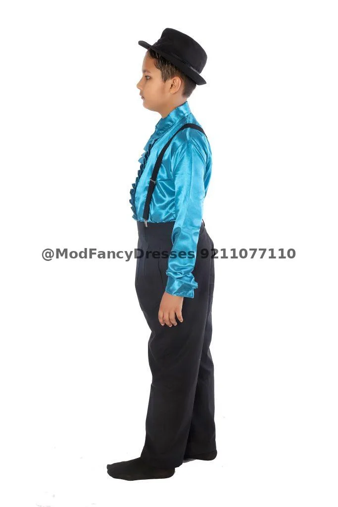 Pant Shirt Gallace Western Dance Fancy Dress Costume Thumbnail