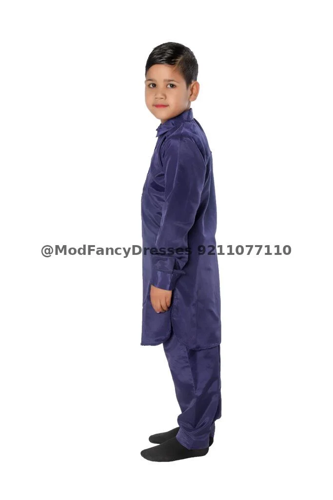 Pathani Suit Fancy Dress Costume For Boys Thumbnail