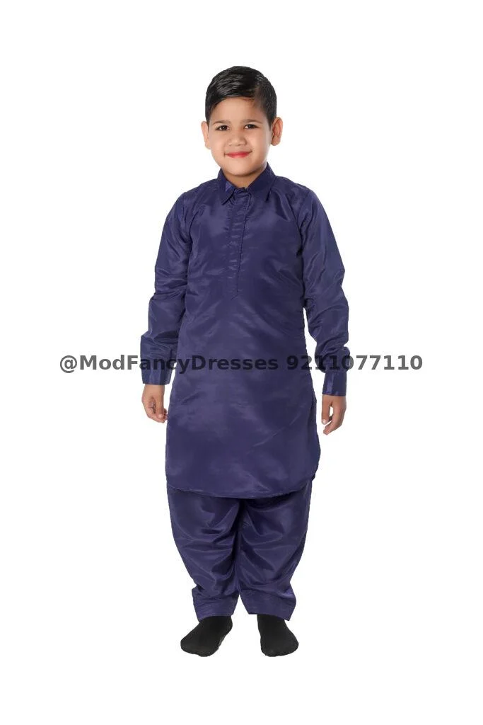 Pathani Suit Fancy Dress Costume For Boys