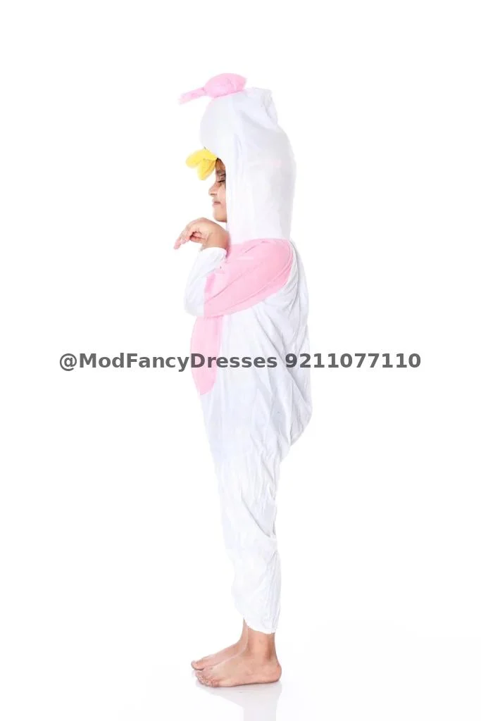 Pink Donald Duck Fancy Dress Costumes Thumbnail