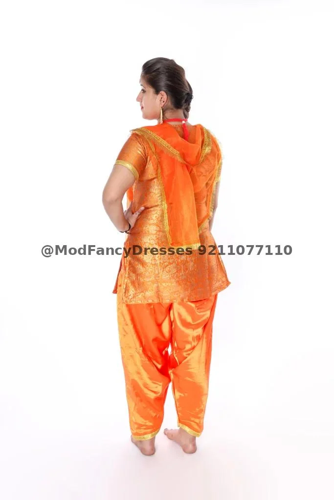 Punjabi Giddha Fancy Dress Costume Thumbnail