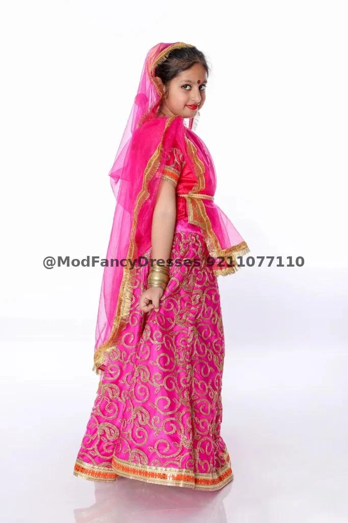 Radha Rani Lehenga Choli Dress Pink Thumbnail