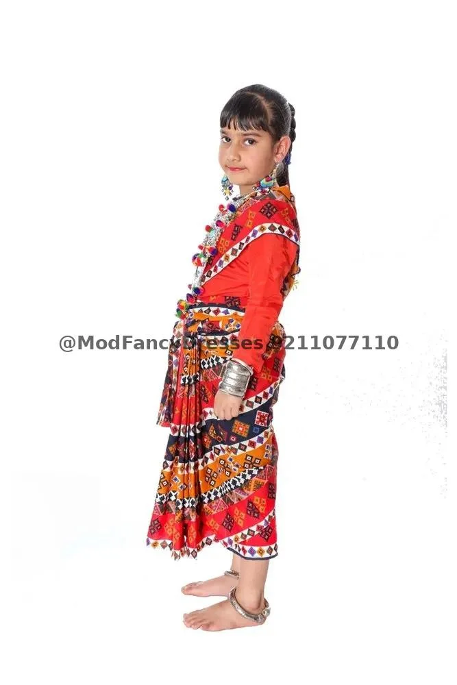 Sambalpuri Dance Costume Ghumra Dance Thumbnail