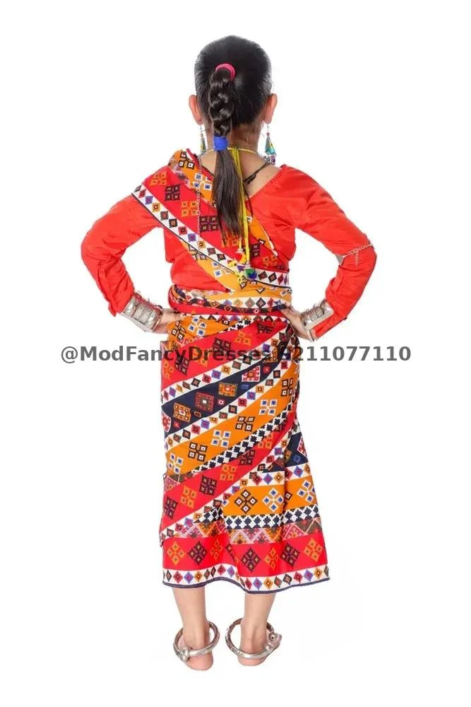 Sambalpuri Dance Costume Ghumra Dance Thumbnail