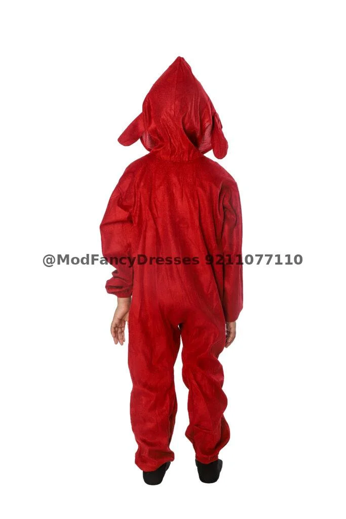Shark Fancy Dress Costume Red Thumbnail