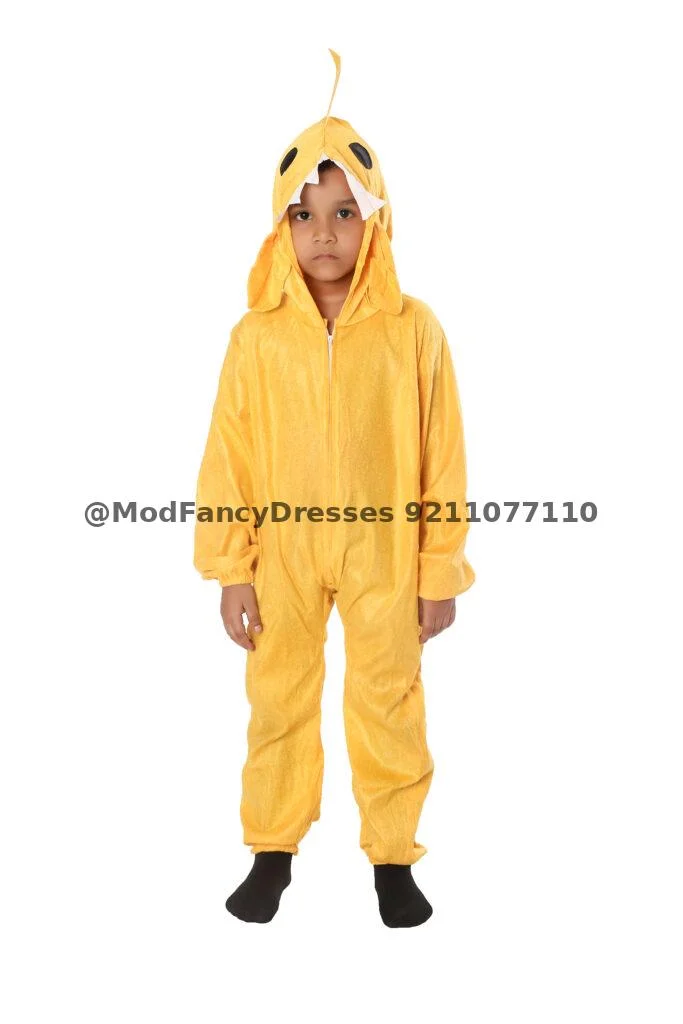 Shark Fancy Dress Costume Yellow