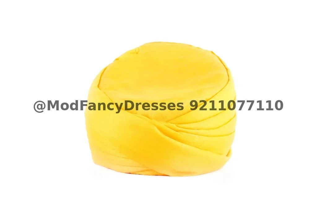 Sikh Punjabi Safa Pagadi Yellow Thumbnail